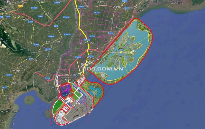  ĐẤT BIỂN KHU KINH TẾ NINH CƠ – SỔ ĐỎ – GIÁ ĐẦU TƯ - CHỈ 19Tr/m2